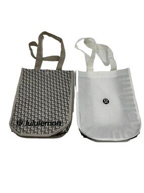 EUC Lululemon Reusable Small Shopping Bags